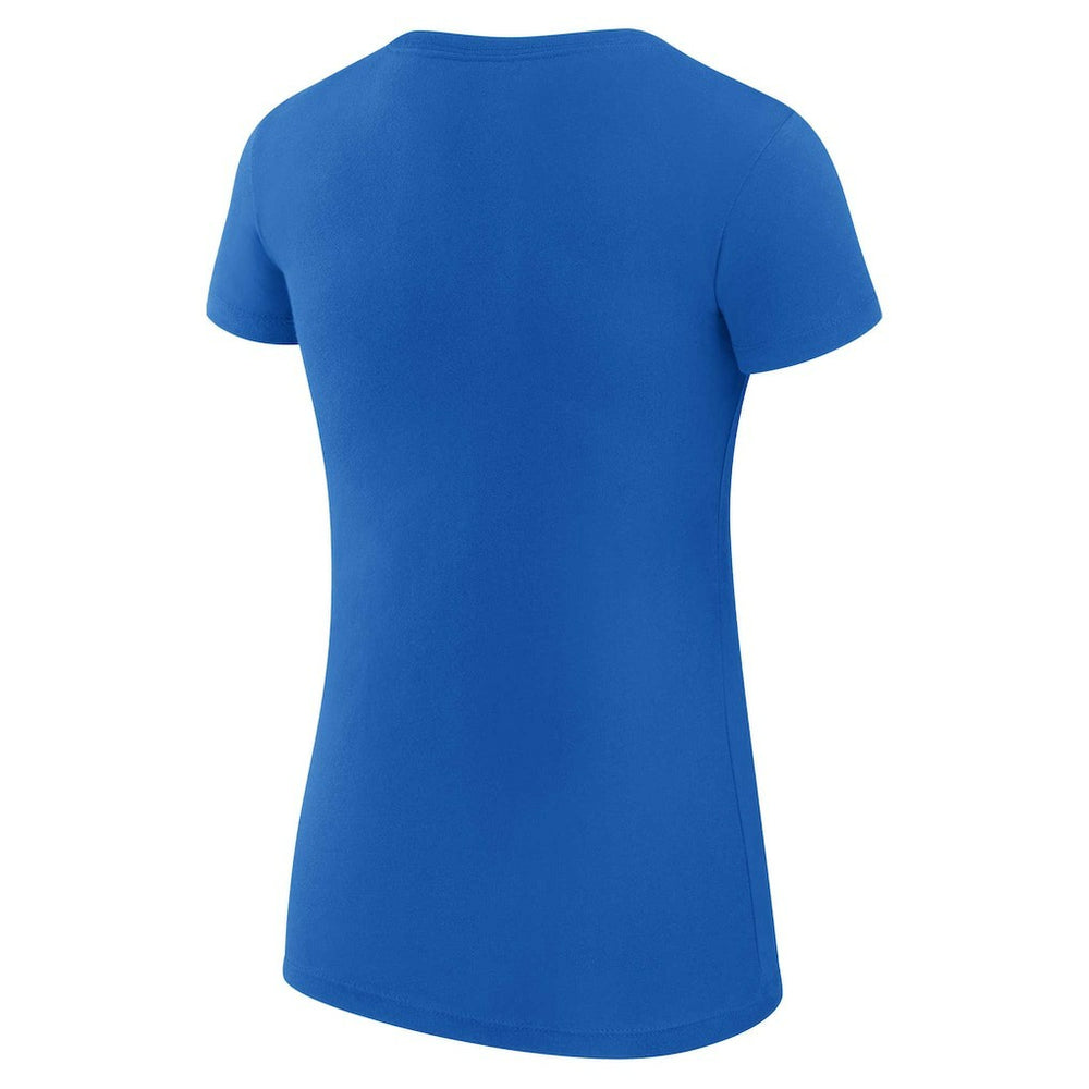 Golden State Warriors G-III 4Her by Carl Banks Women's Super-Slim Fit Lightweight Heart T-Shirt Royal