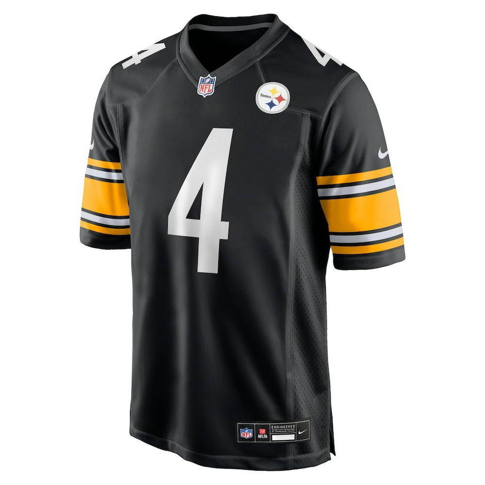 DK Metcalf Pittsburgh Steelers Game Player Jersey - Black - Nike