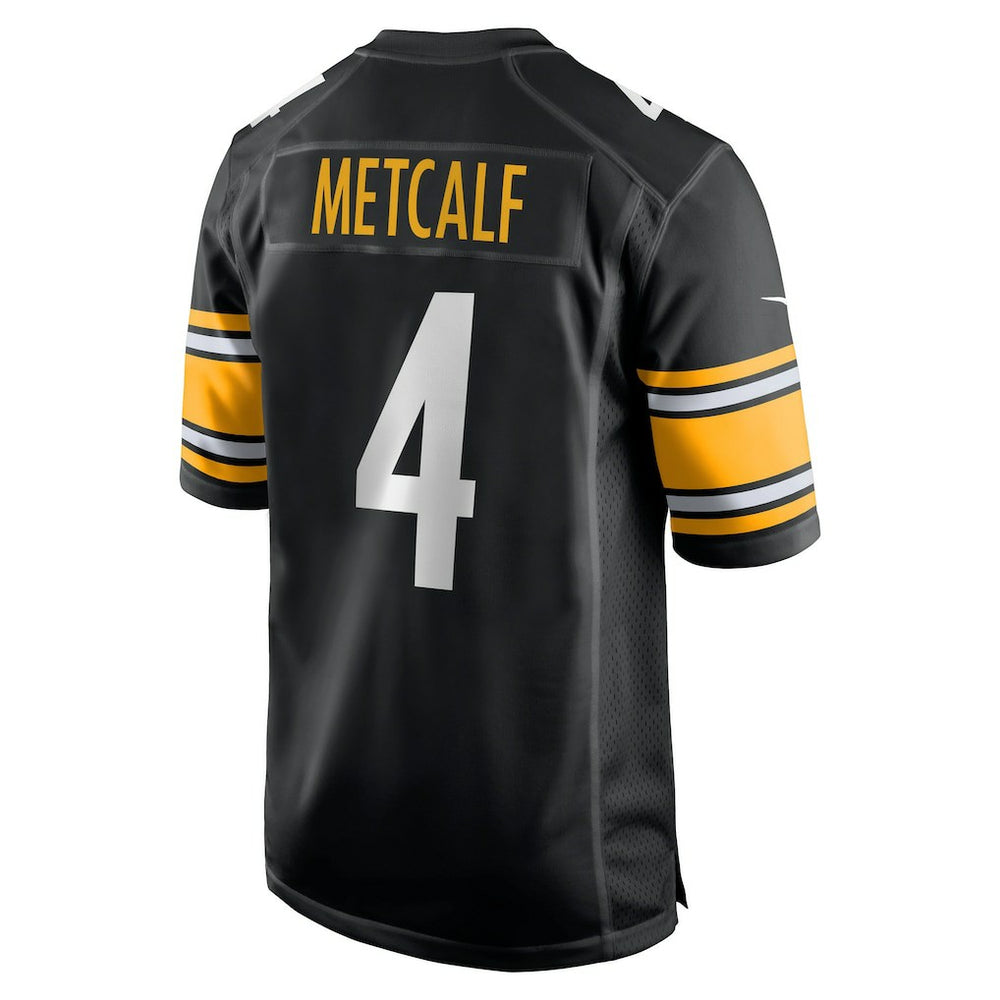 DK Metcalf Pittsburgh Steelers Game Player Jersey - Black - Nike