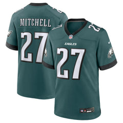 Quinyon Mitchell Philadelphia Eagles Player Game Jersey - Midnight Green - Nike