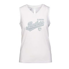 Florida Panthers Levelwear Women's Paisley Sweep V-Neck Tank Top - White | NHL sale