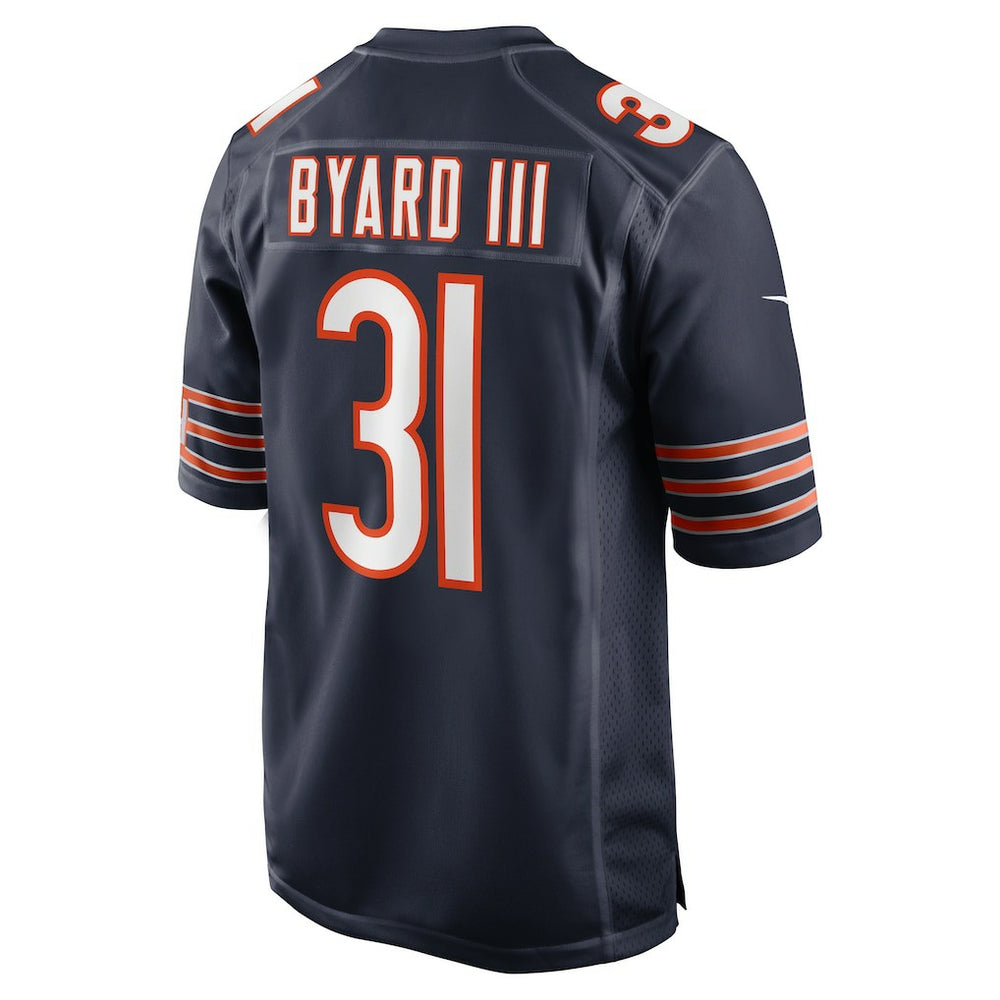 Kevin Byard III Chicago Bears Game Jersey - Navy - Nike
