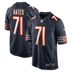 Ryan Bates Chicago Bears Game Jersey - Navy - Nike