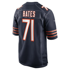 Ryan Bates Chicago Bears Game Jersey - Navy - Nike