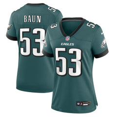 Zack Baun Philadelphia Eagles Women's Game Jersey - Midnight Green - Nike