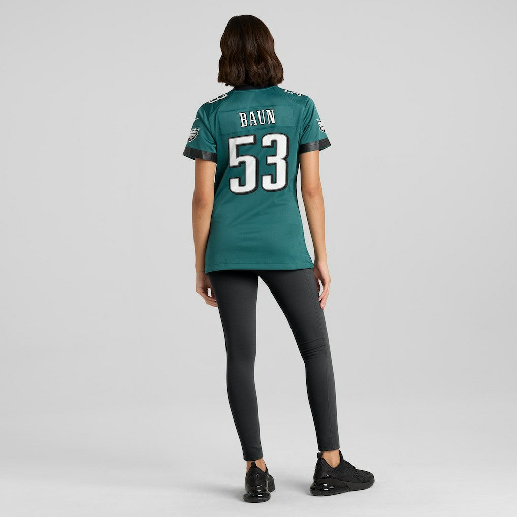 Zack Baun Philadelphia Eagles Women's Game Jersey - Midnight Green - Nike