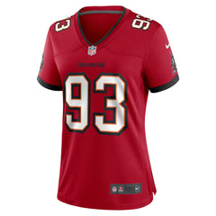 Eric Banks Tampa Bay Buccaneers Women's Game Jersey - Red - Nike