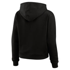Pittsburgh Penguins WEAR by Erin Andrews Women's Waffle-Knit Pullover Hoodie - Black | NHL on sale