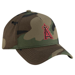 Los Angeles Angels New Era Woodland Team Pop 9FORTY A-Frame Adjustable Hat Online