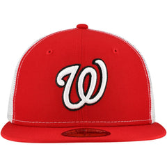 Washington Nationals New Era Team Color 59FIFTY Trucker Fitted Hat for sale