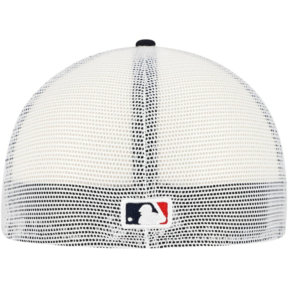 Boston Red Sox New Era Team Color 59FIFTY Trucker Fitted Hat Discount