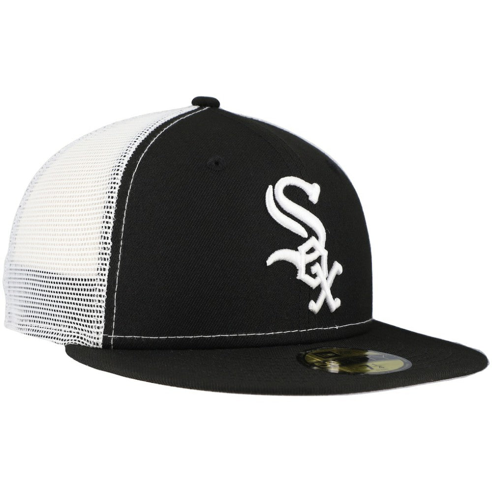 Chicago White Sox New Era Team Color 59FIFTY Trucker Fitted Hat for sale