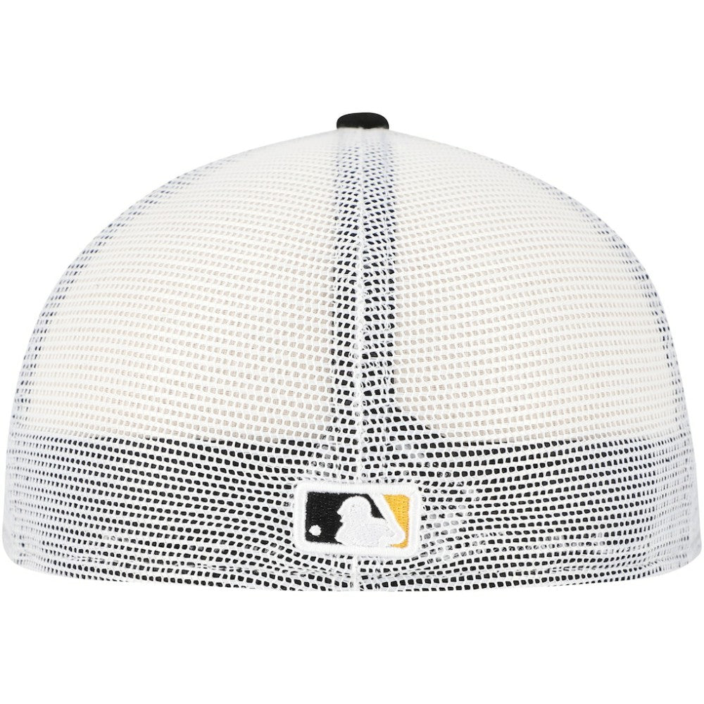 Pittsburgh Pirates New Era Team Color 59FIFTY Trucker Fitted Hat for sale
