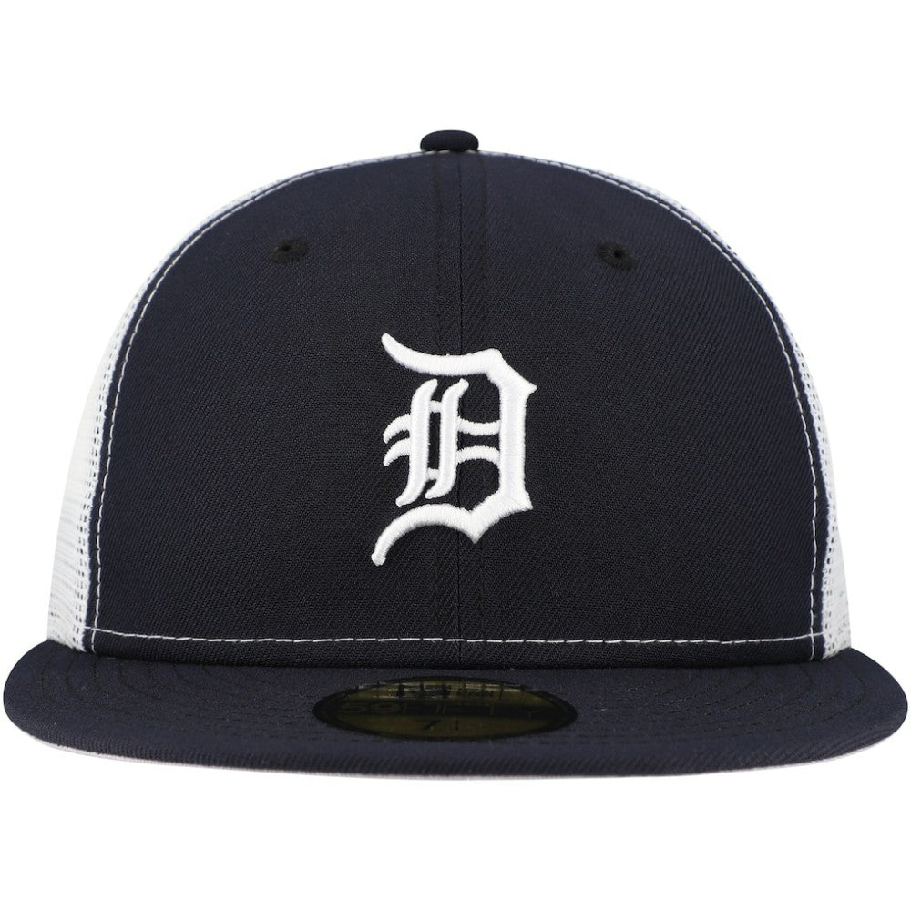 Detroit Tigers New Era Team Color 59FIFTY Trucker Fitted Hat for sale