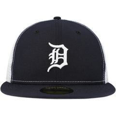 Detroit Tigers New Era Team Color 59FIFTY Trucker Fitted Hat for sale