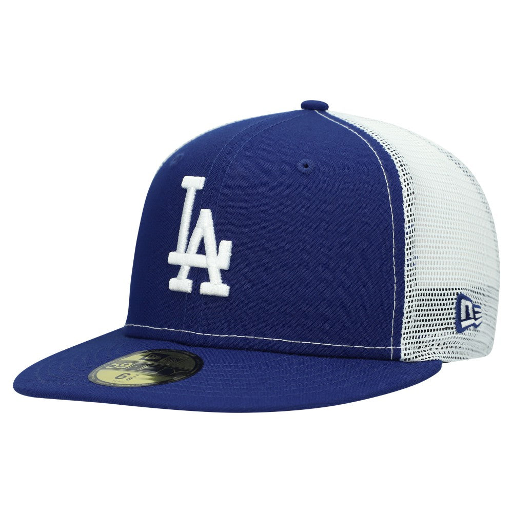 Los Angeles Dodgers New Era Team Color 59FIFTY Trucker Fitted Hat Near Me