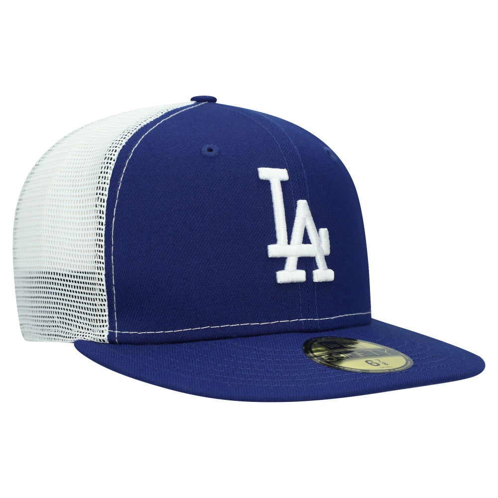 Los Angeles Dodgers New Era Team Color 59FIFTY Trucker Fitted Hat Near Me