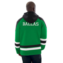 Dallas Stars Starter Hockey Pullover Hoodie - Kelly Green/Black | NHL on sale