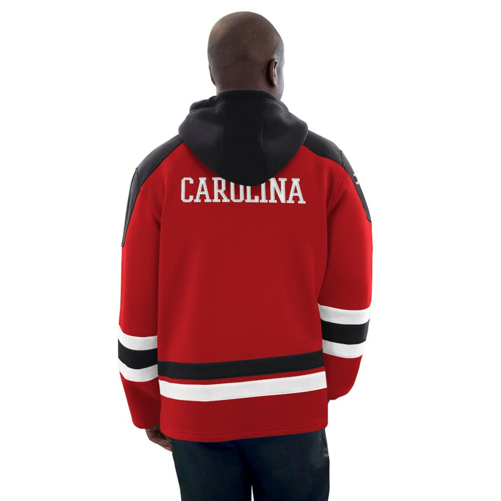 Carolina Hurricanes Starter Hockey Pullover Hoodie - Red/Black | NHL Lifestyle