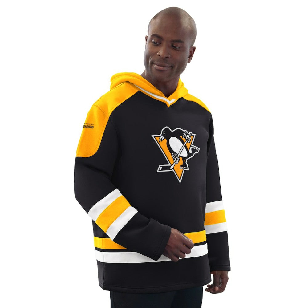 Pittsburgh Penguins Starter Hockey Pullover Hoodie - Black/Gold | NHL Lifestyle