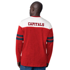 Washington Capitals Starter Blitz Durene Long Sleeve T-Shirt - Red | NHL discount