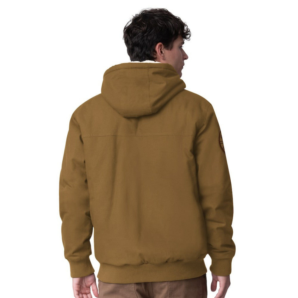 Boston Bruins G-III Sports by Carl Banks Build Up Full-Zip Hoodie Jacket - Tan | NHL discount