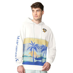 Pittsburgh Penguins Margaritaville Island Dream Peached Pullover Hoodie - Cream | NHL discount