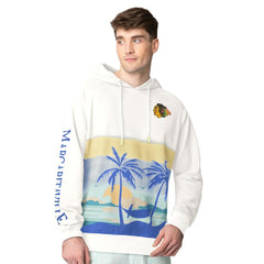 Chicago Blackhawks Margaritaville Island Dream Peached Pullover Hoodie - Cream | NHL near me