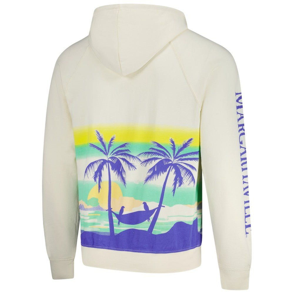 Seattle Kraken Margaritaville Island Dream Peached Pullover Hoodie - Cream | NHL on sale