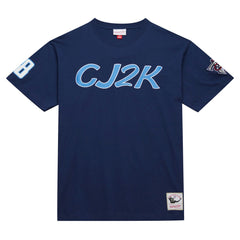 Chris Johnson Tennessee Titans Retired Player Nickname T-Shirt - Navy - Mitchell & Ness