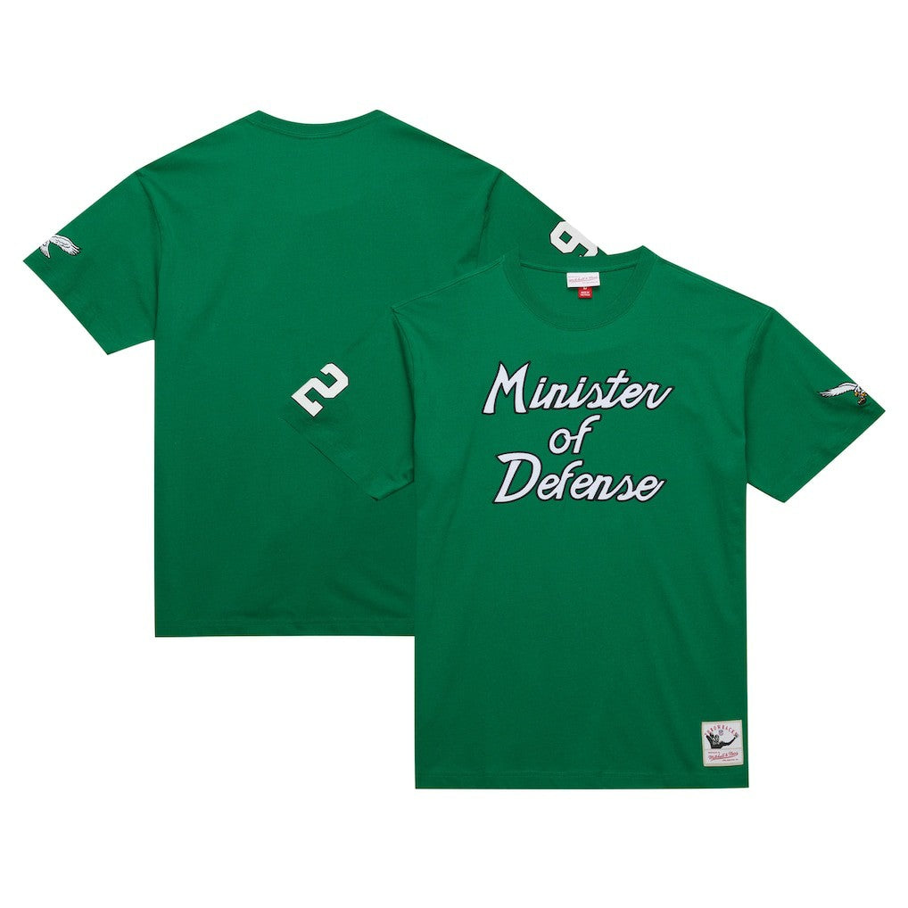 Reggie White Philadelphia Eagles Retired Player Nickname T-Shirt - Kelly Green - Mitchell & Ness