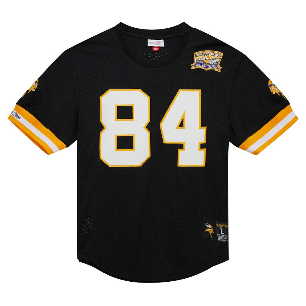 Randy Moss Minnesota Vikings Retired Player Name & Number Mesh Top - Black - Mitchell & Ness