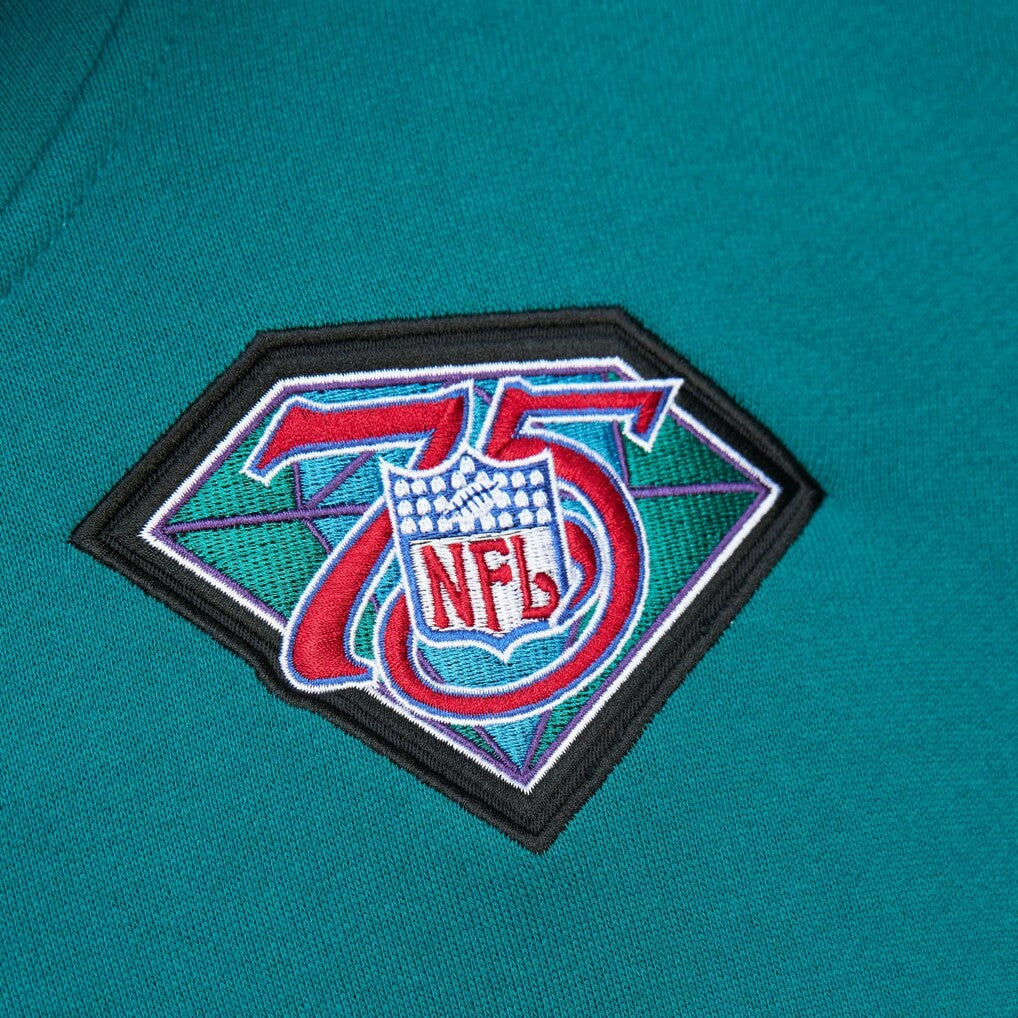 Dan Marino Miami Dolphins Retired Player Name & Number Pullover Hoodie - Aqua - Mitchell & Ness