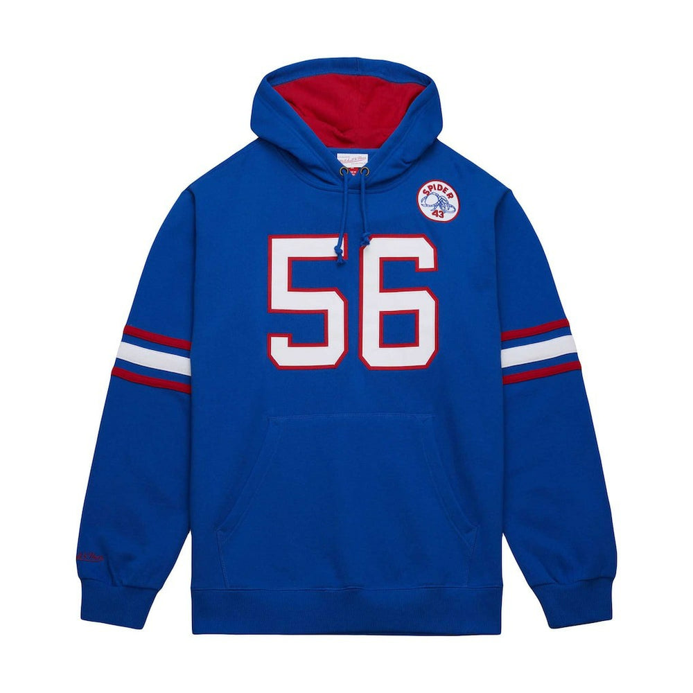 Lawrence Taylor New York Giants Retired Player Name & Number Pullover Hoodie - Royal - Mitchell & Ness