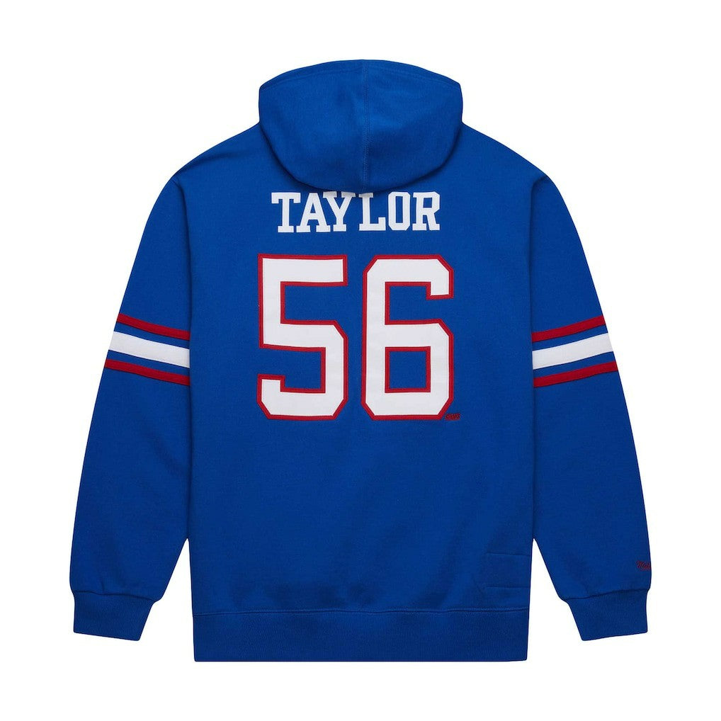 Lawrence Taylor New York Giants Retired Player Name & Number Pullover Hoodie - Royal - Mitchell & Ness