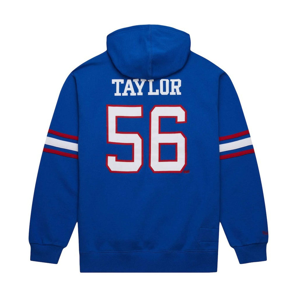 Lawrence Taylor New York Giants Retired Player Name & Number Pullover Hoodie - Royal - Mitchell & Ness