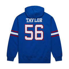 Lawrence Taylor New York Giants Retired Player Name & Number Pullover Hoodie - Royal - Mitchell & Ness