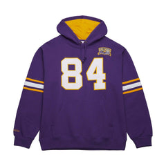 Randy Moss Minnesota Vikings Retired Player Name & Number Pullover Hoodie - Purple - Mitchell & Ness