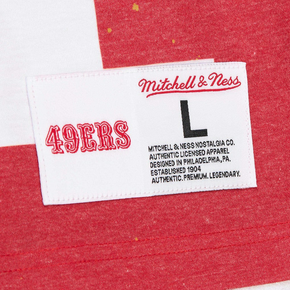 Jerry Rice San Francisco 49ers Burst Retired Player T-Shirt - Gray - Mitchell & Ness