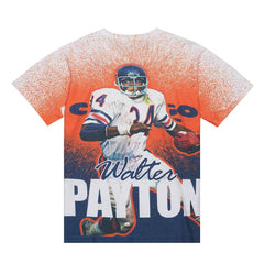 Walter Payton Chicago Bears Burst Retired Player T-Shirt - Gray - Mitchell & Ness