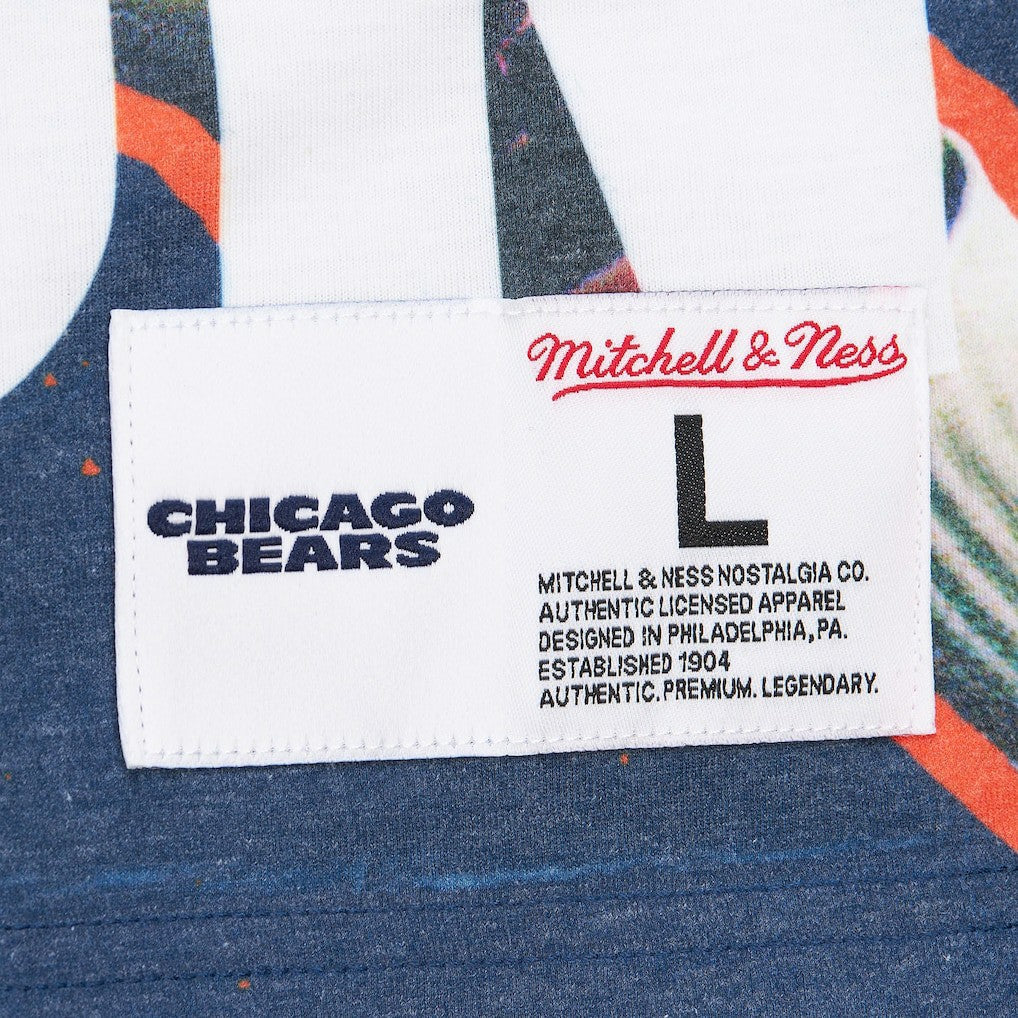 Walter Payton Chicago Bears Burst Retired Player T-Shirt - Gray - Mitchell & Ness