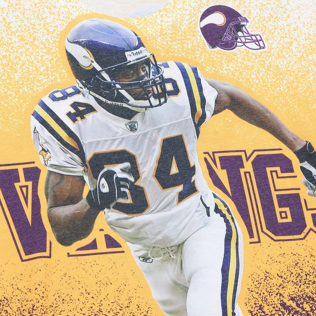 Randy Moss Minnesota Vikings Burst Retired Player T-Shirt - Gray - Mitchell & Ness