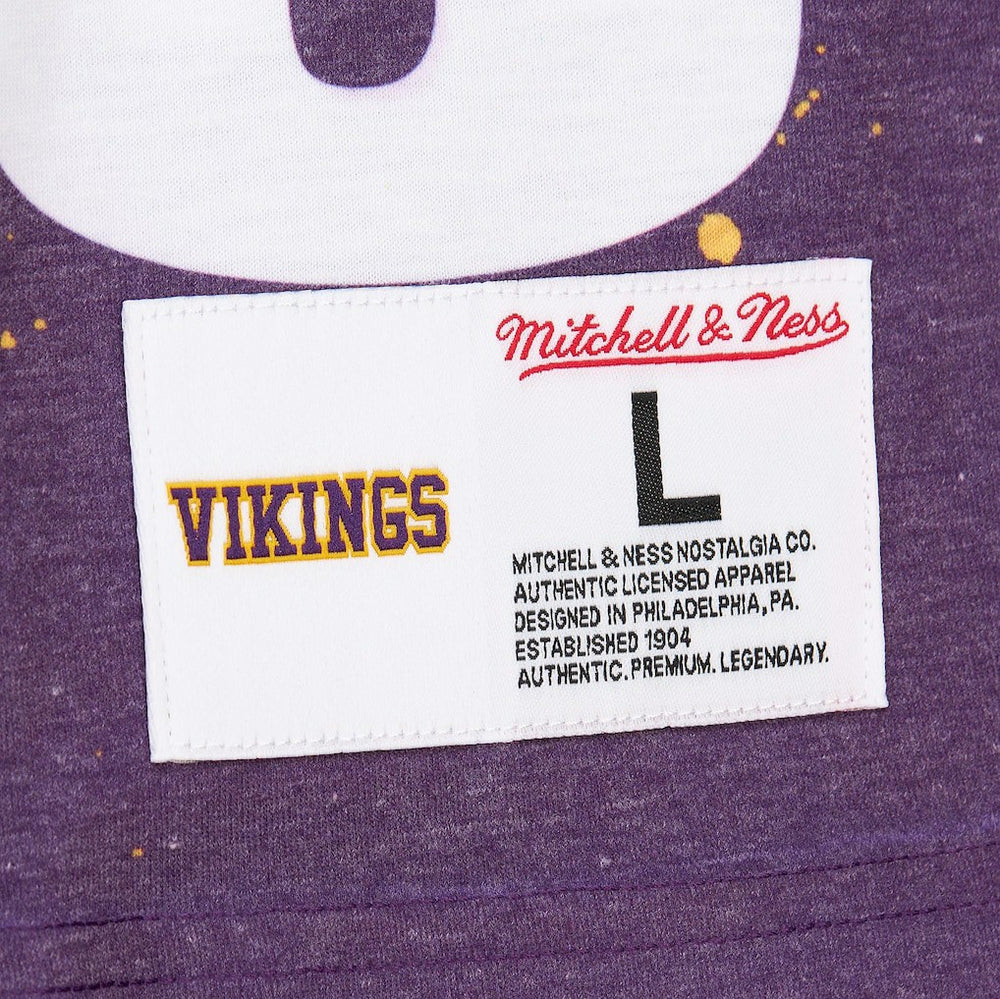 Randy Moss Minnesota Vikings Burst Retired Player T-Shirt - Gray - Mitchell & Ness