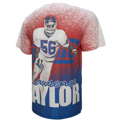 Lawrence Taylor New York Giants Burst Retired Player T-Shirt - Gray - Mitchell & Ness