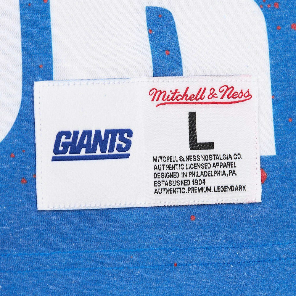 Lawrence Taylor New York Giants Burst Retired Player T-Shirt - Gray - Mitchell & Ness