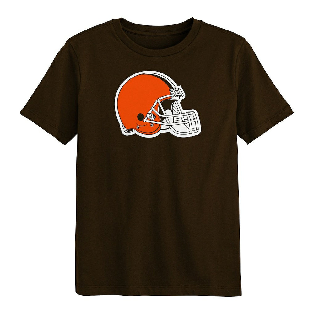 Cleveland Browns Preschool Primary Logo T-Shirt - Brown - NFL