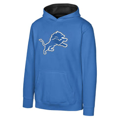 Detroit Lions Youth Prime Pullover Hoodie - Blue - NFL