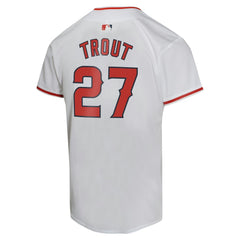 Mike Trout Los Angeles Angels Nike Youth Home Game Player Jersey Outlet