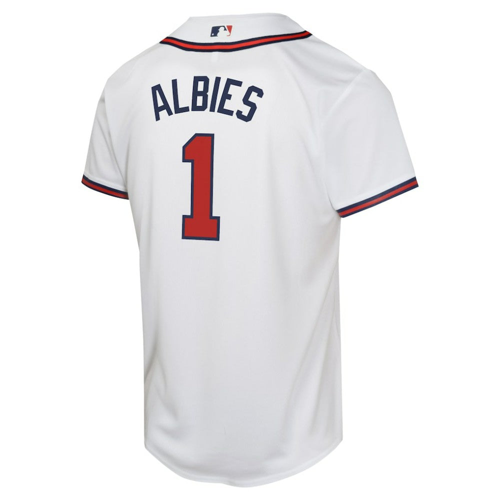 Ozzie Albies Atlanta Braves Nike Youth Home Game Player Jersey Near Me
