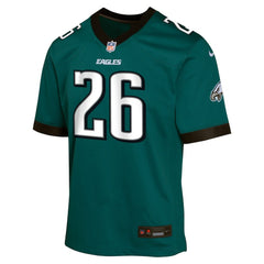 Saquon Barkley Philadelphia Eagles Youth Game Jersey - Green - Nike